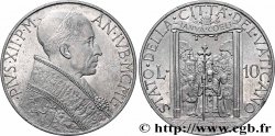 VATICAN AND PAPAL STATES 10 Lire Pie XII an XII / Année Sainte 1950 