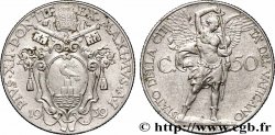 VATICAN AND PAPAL STATES 50 Centesimi Pie XII an I 1939 Rome