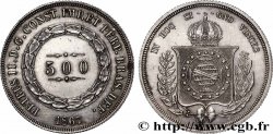 BRÉSIL 500 Reis Pierre II 1867 