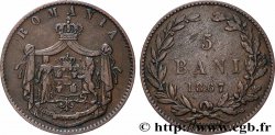 ROUMANIE 5 Bani 1867 Heaton