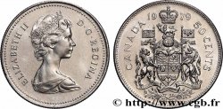CANADA 50 Cents Elisabeth II 1979 Ottawa