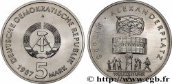 DEUTSCHE DEMOKRATISCHE REPUBLIK 5 Mark 750e annivesaire de la ville de Berlin 1987 Berlin