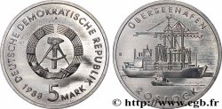 REPUBBLICA DEMOCRATICA TEDESCA 5 Mark Ville de Rostock 1988 Berlin