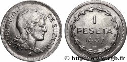 ESPAGNE - PAYS BASQUE 1 Peseta Gouvernement d’Euskadi 1937 Bruxelles