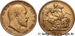 OR, PALLADIUM ET PLATINE INVESTISSEMENT 1 Souverain Edouard VII 1902 Melbourne