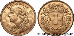 OR, PALLADIUM ET PLATINE INVESTISSEMENT 20 Francs &nbsp;Vreneli&nbsp;  1912 Berne
