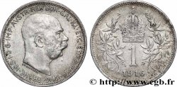 ÖSTERREICH 1 Corona François-Joseph Ier  1916 Vienne fVZ 