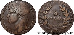 ITALIE - ROYAUME DES DEUX-SICILES 3 Grana Joachim Murat 1810  TB+ 