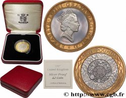 UNITED KINGDOM 2 Pounds (Livres) argent Proof Elizabeth II  1997 Llantrisant