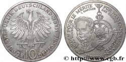 GERMANY 10 Mark Proof A.V. Humbolt, 1er chancelier de l’Ordre pour le mérite 1992 Munich 