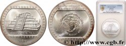 MEXICO 10 Nuevos Pesos (5 onces) aigle / pyramide de la ville Totonaque de El Tajin 1993 Mexico
