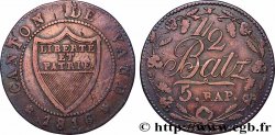 SUISSE - CANTON DE VAUD 1/2 Batzen - 5 Rappen - Canton de Vaud 1816 