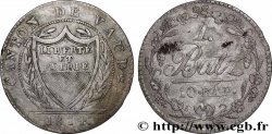 SUISSE - CANTON DE VAUD 1 Batzen - Canton de Vaud 1814 