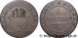 SUISSE - CONFÉDÉRATION HELVÉTIQUE - CANTON DE SOLEURE 1 Batzen - Canton de Solothurn 1809 