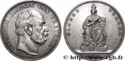 ALLEMAGNE - ROYAUME DE PRUSSE - GUILLAUME Ier 1 Thaler à l’occasion de la victoire sur la France 1871 Berlin