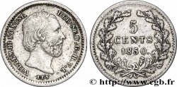 PAYS-BAS 5 Cents Guillaume III 1850 Utrecht