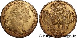 BRÉSIL - JOSEPH Ier Pièce de 6400 reis 1753 Rio TTB 
