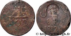 MEXICO 8 Reales Province de Oaxaca, monnayage insurgé 1812 