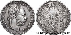 AUTRICHE 1 Florin François-Joseph Ier 1883 Vienne