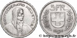SUISSE 5 Francs Berger des alpes 1931 Berne