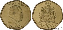 MALAWI 50 Tambala Bakili Muluzi 1996 Royal Mint