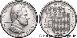 MONACO 1/2 Franc Rainier III 1965 Paris