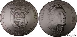 PANAMA 20 Balboas armes nationales / Simon Bolivar 1973  SPL 