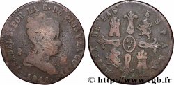 ESPAGNE 8 Maravedis Isabelle II 1846 Jubia