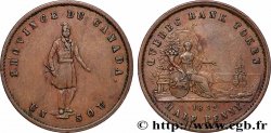 CANADA 1 Sous (1/2 Penny) Province du Bas Canada Québec Bank 1852 Boulton & Watt