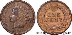 UNITED STATES OF AMERICA 1 Cent tête d’indien, 3e type 1887 Philadelphie