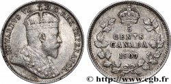 CANADA 5 Cents Édouard VII ‘Maple” 1907 