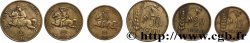 LITHUANIA Lot 10, 20 et 50 Centu chevalier Vitis 1925 