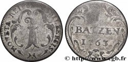 SWITZERLAND - CITY OF BASEL 1 Batzen 1763 Bâle