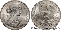 ALLEMAGNE - VILLE LIBRE DE FRANCFORT 2 Thaler 1861 Francfort