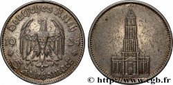 ALLEMAGNE 5 Reichsmark église de la garnison de Potsdam 1934 Munich