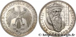 ALLEMAGNE 5 Mark Proof Gerhard Mercator 1969 Stuttgart