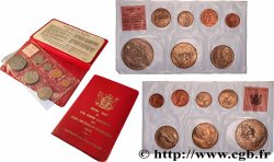 NOUVELLE-ZÉLANDE Série 7 monnaies Visite royale 1970 