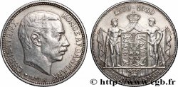 DENMARK 2 Kroner 60e anniversaire du roi Christian X 1930 Copenhague