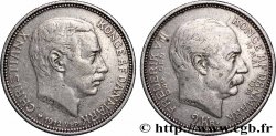 DENMARK 2 Kroner mort de Frédéric VIII et accession de Christian X 1912 Copenhague