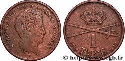 DANEMARK 1 skilling Christian VIII 1842 Altona