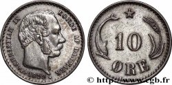 DENMARK 10 Ore Christian IX 1899 Copenhague