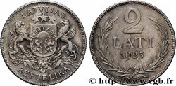 LATVIA 2 Lati emblème 1925 Londres
