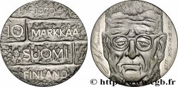 FINLANDIA 10 Markkaa centenaire naissance du président Paasikivi 1970 