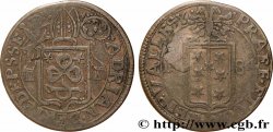 SUISSE - CANTON DU VALAIS 1 Batzen canton de Sitten frappe au nom du prince évêque Adrien V von Riedmatten 1684 