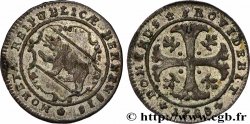 SUISSE - CANTON DE BERNE 1/2 Batzen 1788 