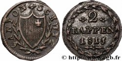SWITZERLAND - cantons coinage 2 Rappen - Canton de Schwyz 1815 