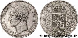 BELGIQUE - ROYAUME DE BELGIQUE - LÉOPOLD Ier 5 Francs  1850  TTB+ 