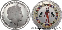 SOLOMON ISLANDS 2 Dollar Proof Horus, dieu du ciel 2015 
