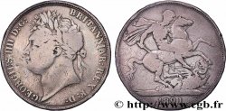 GREAT BRITAIN - GEORGE IV 1 Crown  1821 
