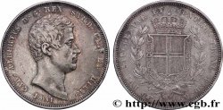 ITALY - KINGDOM OF SARDINIA - CHARLES-ALBERT 5 Lire  1831 Turin